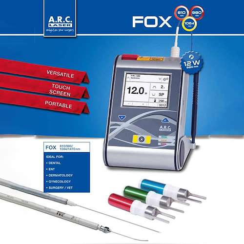 فروش یک دستگاه لیزر دایود آکبند برند FOX